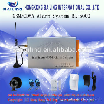 Professional Bl5000 GSM&CDMA Wireless Intelligent Alarm System for Bank System/Hospital/Police/Marketing